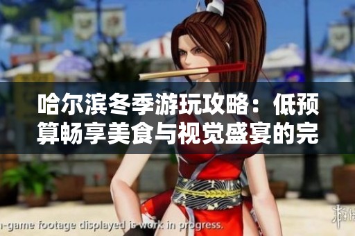 哈尔滨冬季游玩攻略：低预算畅享美食与视觉盛宴的完美之旅