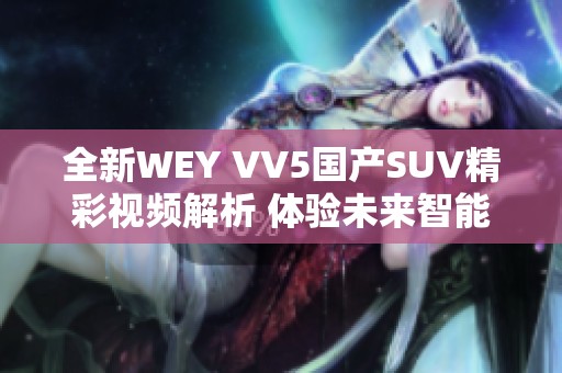全新WEY VV5国产SUV精彩视频解析 体验未来智能驾驶科技