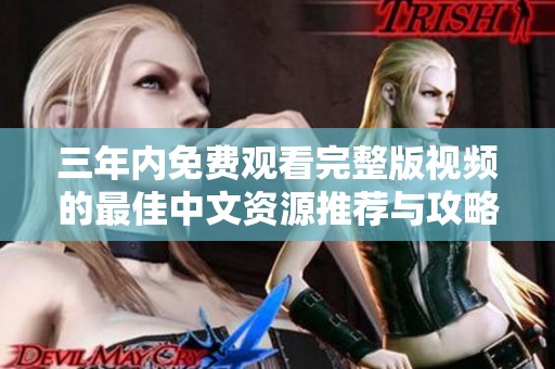 三年内免费观看完整版视频的最佳中文资源推荐与攻略